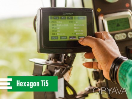 Современный навигатор для трактора
Hexagon Ti5 – один из самых точных кур. . фото 1