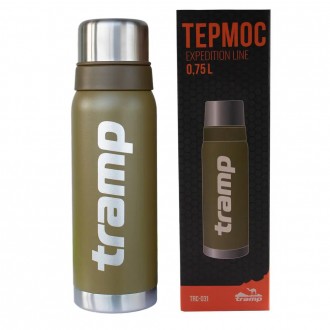 Благодаря двойной стенке термос Tramp 0.75 л TRC-031 Expedition Line долго сохра. . фото 11