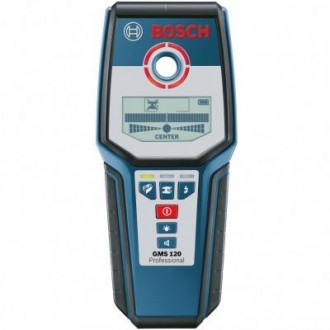Универсальный детектор препятствий Bosch GMS 120 Professional  станет отличным п. . фото 3