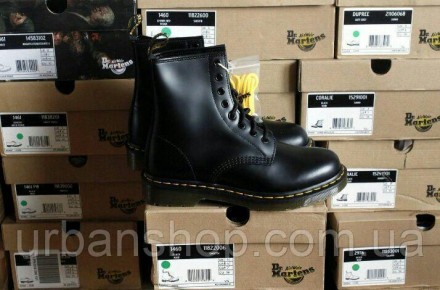 ОРИГІНАЛ! Черевики Dr.Martens 1460 Navy Smooth DM10072410 (41 розмір) сині. Март. . фото 5