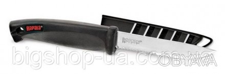 RAPALA RUK4BX - универсальный нож общей длиной 22 см. Лезвие длиной 10 см изгото. . фото 1