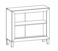 Комод 2Д Далия Мебель Сервис - удобная и практичная мебель, характеризующаяся ст. . фото 3