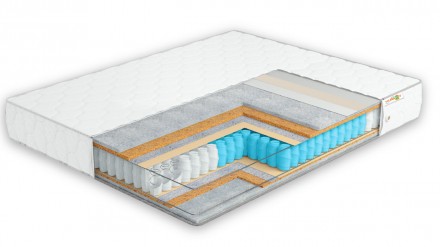 Ортопедический матрас Престиж Dual Cocos 90х200 Musson (Муссон)Вид товара - Матр. . фото 3