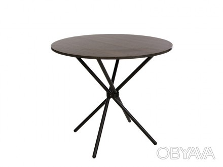 Стол круглый AQUA BLACK H18 NS Nowy Styl (Новый Стиль)Элегантные обеденные столы. . фото 1