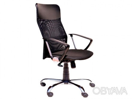 Кресло Ultra chrome Primtex (Примтекс)Кресло Ultra - высокая эргономичная спинка. . фото 1