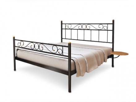Двуспальная кровать Эсмеральда 180х190 Метакам (Metakam)Вид товара - Кровати.Тип. . фото 2