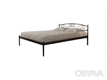 Кровать Milana без изножья 120х190 Метакам (Metakam)Тип товара - с изголовьем, м. . фото 1