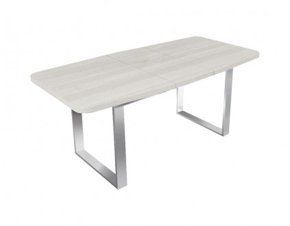 Стол Стоун 140-180x80x75 Металл-Дизайн (Metall-Disign)Раскладной стол СтоунМатер. . фото 2