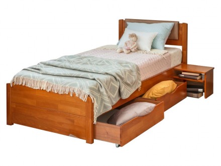 Кровать Лика Люкс с мягкой спинкой и ящиками 160 Олимп (Olimp)Кровать Лика Люкс . . фото 2