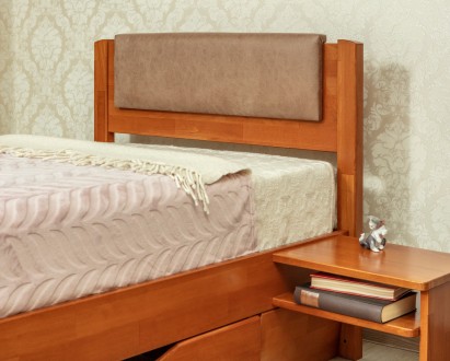 Кровать Лика Люкс с мягкой спинкой и ящиками 160 Олимп (Olimp)Кровать Лика Люкс . . фото 6
