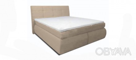 Кровать Саванна 160x200 молочная Прогресс (Progress)BOXSPRING- cистема для сна, . . фото 1