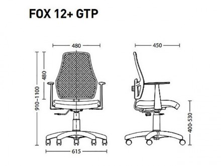 Детское кресло FOX 12 + GTP PL62 NS Nowy Styl (Новый Стиль)Детское кресло FOX 12. . фото 8