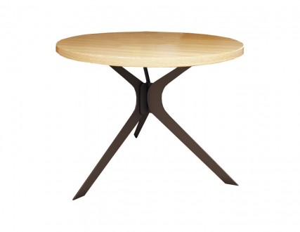 Стол Хард 100x100x70 Металл-Дизайн (Metall-Disign)Круглый стол ХардМатериал стол. . фото 2