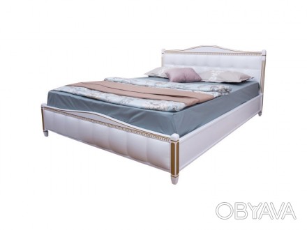 Кровать Прованс с мягкой спинкой квадраты 180 Олимп (Olimp)Кровать ПровансМатери. . фото 1