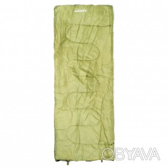 Спальный мешок Ranger Atlant Green RA 6627- имеет конструкцию типа одеяла и наиб. . фото 1