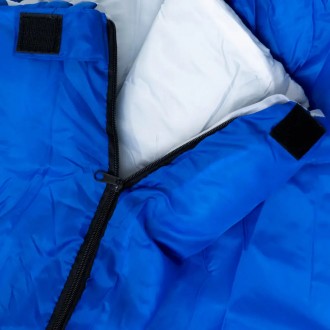 Спальный мешок Ranger Atlant Blue RA 6628 - имеет конструкцию типа одеяла и наиб. . фото 7