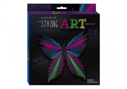 Набор креативного творчества Danko Toys The STRING ART (STRA-01-4). Киев. фото 1 Набор креативного творчества Danko Toys The STRING ART (STRA-01-4). Киев. фото 1