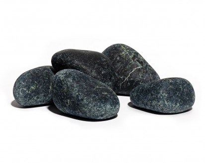 Камень для бани пироксенит ценится не только за его природную красоту, но и за у. . фото 3