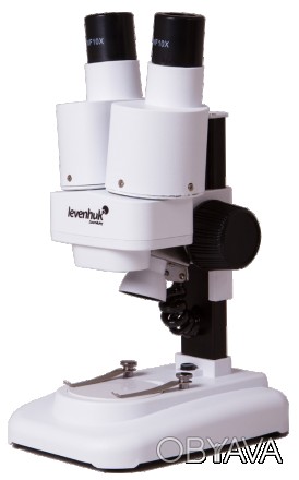 Levenhuk 1ST – бинокулярный инструментальный микроскоп, передающий объемную карт. . фото 1