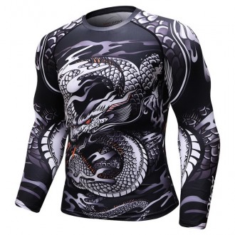 Купить Rashguard + леггинсы для детей. Рашгард с длинным рукавом Dragon Cody Lun. . фото 4