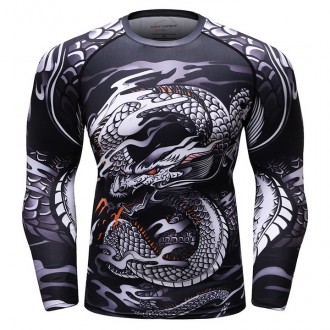 Купить Rashguard + леггинсы для детей. Рашгард с длинным рукавом Dragon Cody Lun. . фото 3