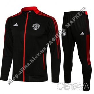 Купить футбольный костюм для мальчика Манчестер Юнайтед Adidas 2022 в Киеве. ☎Vi. . фото 1