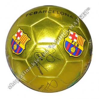 Футбольный мяч Барселона размер 5 в Киеве, цвет золото. ✓ Наличие гарантировано . . фото 2