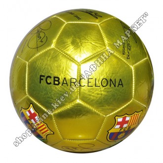Футбольный мяч Барселона размер 5 в Киеве, цвет золото. ✓ Наличие гарантировано . . фото 8