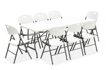
 
 Сложный набор садовой мебели стол и 8 кресел – идеальное решение для любых м. . фото 4