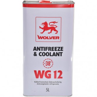 Готовый антифриз Wolver Antifreeze & Coolant WG12 G12 красный. . фото 2