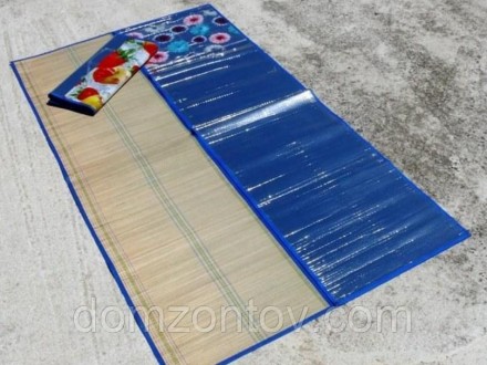  
Одинарний пляжний килимок з ручками для перенесення. У розгорнутому вигляді 17. . фото 3