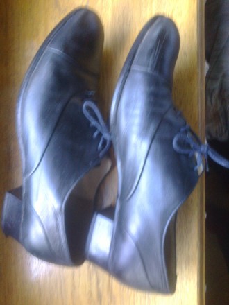 Туфли черные производство Сabor, на шнурочках, очень очень мягкая кожа, маленьки. . фото 4