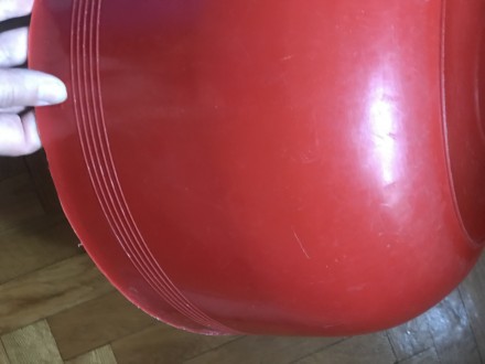 Тазик большой пластиковый на 40литров из советской пластмассы
Цвет- ярко красна. . фото 5
