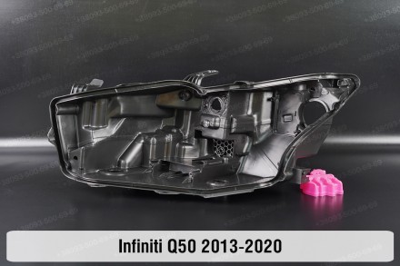 Новий корпус фари Infiniti Q50 V37 (2013-2024) I покоління лівий.
У наявності ко. . фото 2