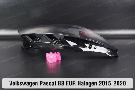 Стекло на фару VW Volkswagen Passat B8 Halogen EUR (2015-2019) VIII поколение ле. . фото 6