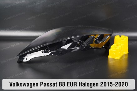 Стекло на фару VW Volkswagen Passat B8 Halogen EUR (2015-2019) VIII поколение пр. . фото 9