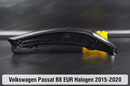 Стекло на фару VW Volkswagen Passat B8 Halogen EUR (2015-2019) VIII поколение пр. . фото 10