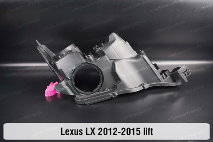 Новый корпус фары Lexus LX LX450 LX570 J200 (2012-2015) III поколение 2 рестайли. . фото 5