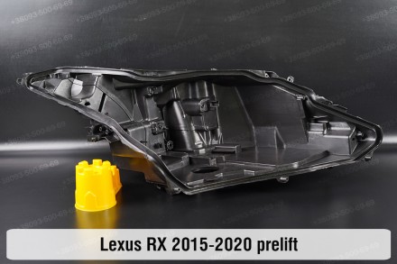 Новый корпус фары Lexus RX RX300 RX400 AL20 3 линзы (2015-2019) IV поколение пра. . фото 2