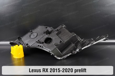 Новый корпус фары Lexus RX RX300 RX400 AL20 3 линзы (2015-2019) IV поколение пра. . фото 11