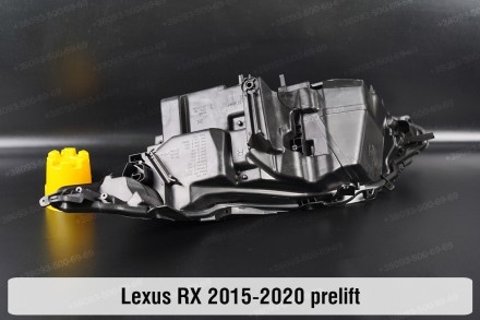 Новый корпус фары Lexus RX RX300 RX400 AL20 3 линзы (2015-2019) IV поколение пра. . фото 4