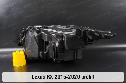 Новый корпус фары Lexus RX RX300 RX400 AL20 3 линзы (2015-2019) IV поколение пра. . фото 3