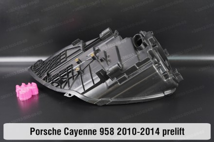 Новый корпус фары Porsche Cayenne 958 (2010-2014) II поколение дорестайлинг прав. . фото 10
