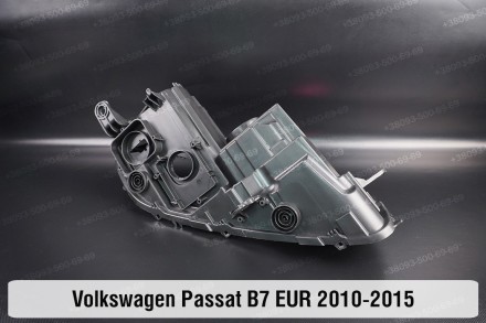 Новий корпус фари VW Volkswagen Passat B7 Xenon EUR (2010-2015) лівий.
У наявнос. . фото 7