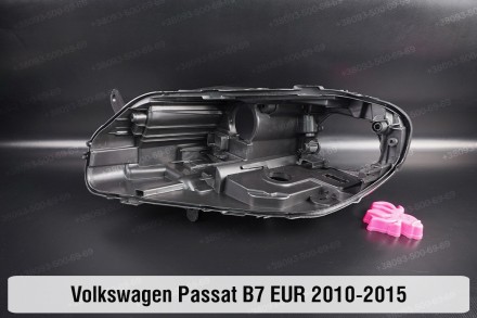 Новий корпус фари VW Volkswagen Passat B7 Xenon EUR (2010-2015) лівий.
У наявнос. . фото 2