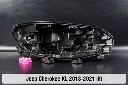 Новый корпус фары Jeep Cherokee KL (2018-2022) I поколение рестайлинг правый.В н. . фото 2