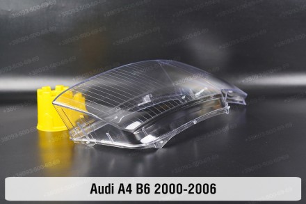 Скло на фару Audi A4 B6 (2000-2006) II покоління праве.
У наявності скло фар для. . фото 6