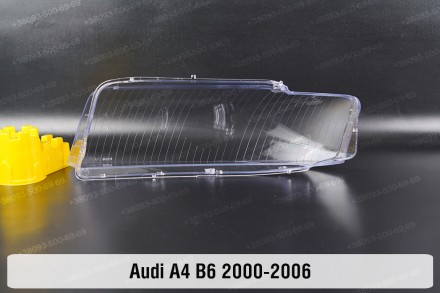 Скло на фару Audi A4 B6 (2000-2006) II покоління праве.
У наявності скло фар для. . фото 4