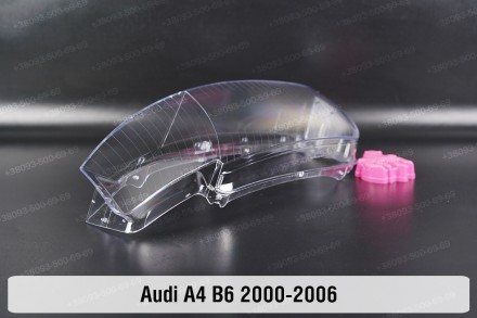 Скло на фару Audi A4 B6 (2000-2006) II покоління ліве.
У наявності скло фар для . . фото 6