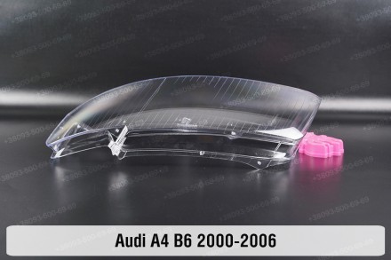 Скло на фару Audi A4 B6 (2000-2006) II покоління ліве.
У наявності скло фар для . . фото 5